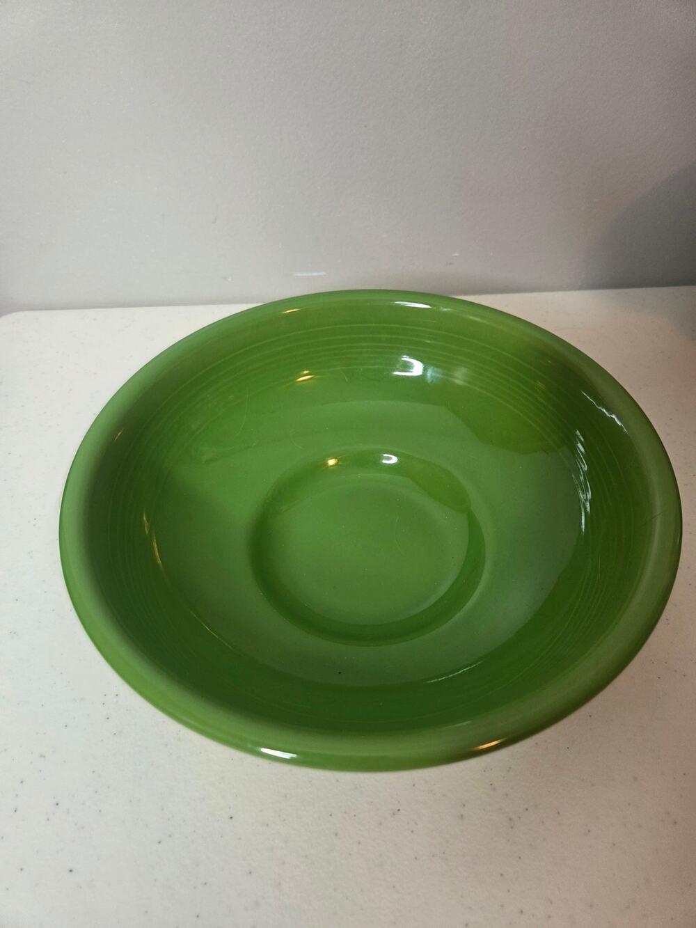 Fiesta Shamrock Green Pedestal Bowl 9 3/8"